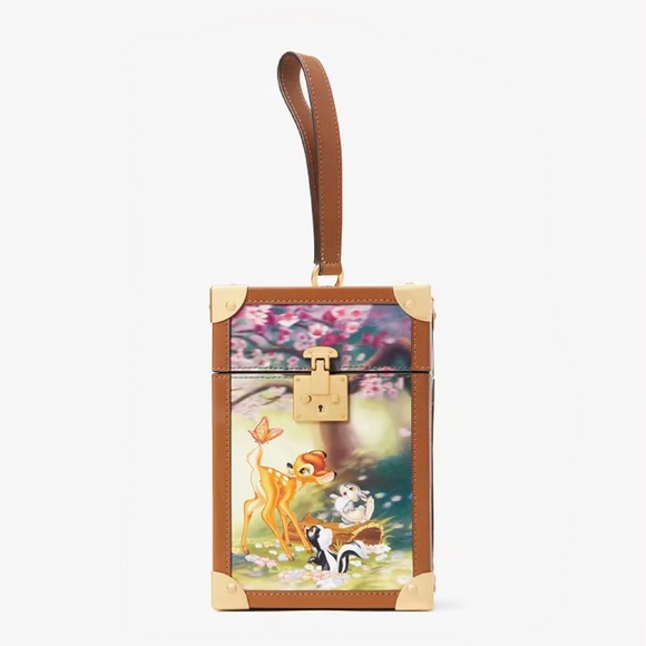 kate spade Handbags - Kate Spade New York X Disney Bambi 3d Trunk Box Clutch NWT